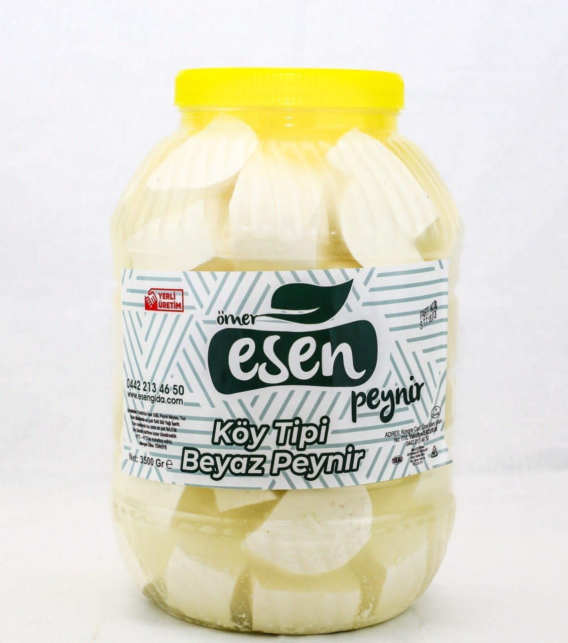 Köy Tipi Salamura Yağlı Peynir 3.5 Kg