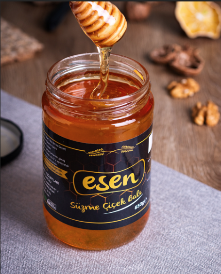 Şekersiz Süzme Çiçek Balı 900gr